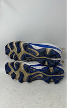 Load image into Gallery viewer, Nike Mens Alpha Menace 4 Shark FN0028-103 White Blue Football Cleats Size 9
