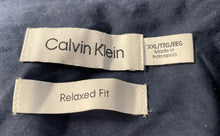 Load image into Gallery viewer, Calvin Klein Mens Blue Cotton Relaxed Fit Long Sleeve Button-Up Shirt Size XXL