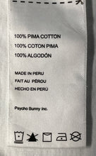 Load image into Gallery viewer, Psycho Bunny Mens White Black Graphic Short Sleeve Pullover T-Shirt Size S
