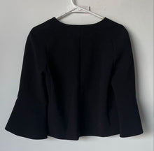 Load image into Gallery viewer, Ann Taylor Womens Black Long Sleeve Pockets Full-Zip Jacket Size 2