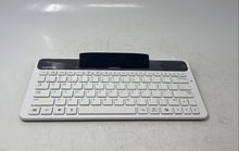 Load image into Gallery viewer, Samsung ECR-K10AWE White Galaxy Tab Wireless Computer Keyboard Not Tested