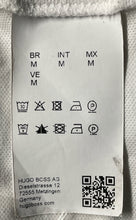 Load image into Gallery viewer, Hugo Boss Mens White Cotton Spread Collar Short Sleeve Polo Shirt Size Medium