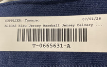 Load image into Gallery viewer, Adidas Mens Blue Calvary Flag Style Number #34 Baseball Jersey Size 42