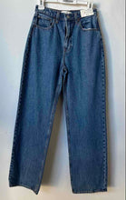 Load image into Gallery viewer, Abercrombie & Fitch Womens Blue Denim The Loose High Rise Straight Jeans 25/0R