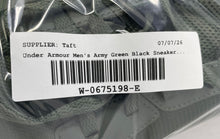 Load image into Gallery viewer, Under Armour Mens Charged Edge Green Black Lace-Up Sneaker Shoes Size 11.5