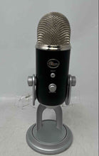Load image into Gallery viewer, Blue Yeti Style Gray Black Desktop Stand Controls USB Microphone Not Tested