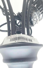 Load image into Gallery viewer, Havenbury Matte Black 6-Light Outdoor Corded Chandelier With Accessories