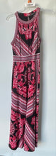 Load image into Gallery viewer, INC International Concepts Womens Multicolor Floral Print Maxi Dress Size PL