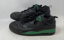 Load image into Gallery viewer, Nike Mens Air Jordan Spizike Low Black Green Lace-Up Sneaker Shoes Size 11.5