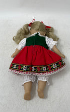 Load image into Gallery viewer, Boy And Girl Blonde Hair Multicolor Traditional Outfit Collector Fashion Dolls