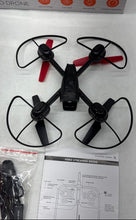 Load image into Gallery viewer, Sharper Image Mach X Black Quadcopter Video Drone w/Controller Not Tested In Box