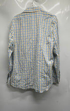 Load image into Gallery viewer, Banana Republic Mens Multicolor Plaid Print Wrinkle Button-Up Shirt Size L