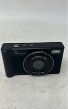 Load image into Gallery viewer, 4K High Definition Model X02 Black 18X Zoom Compact Digital Camera Not Tested