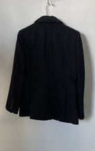 Load image into Gallery viewer, BCBGMaxazria Womens Black Double-Breasted Long Sleeve One Button Blazer Size S