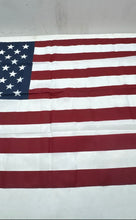 Load image into Gallery viewer, Blue Red White 50 Stars & Striped Print Large Traditional American Flag