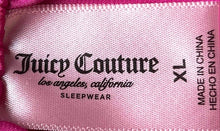 Load image into Gallery viewer, Juicy Couture Womens Pink Elastic Waist Wide-Leg Sleep Pajama Pants Size XL