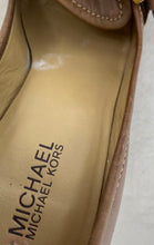 Load image into Gallery viewer, Michael Kors Womens Brown Slip-On High Block Pump Heels Size 8.5M