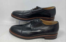 Load image into Gallery viewer, Italia Difference Mens Black Leather Cap Toe Oxford Dress Shoes Size EUR 45