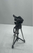 Load image into Gallery viewer, Ambico Black Gray Adjustable Height Quick Release Tripod With Pan Tilt Head