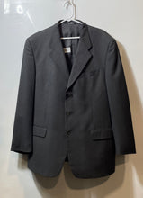 Load image into Gallery viewer, Antonio Baldan Mens Dark Gray Long Sleeve Notch Lapel Three-Button Blazer Sz 56L