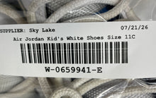 Load image into Gallery viewer, Nike Kids Air Jordan 11 378039-104 White Mid Top Lace-Up Sneaker Shoes Size 11C