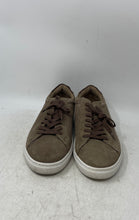 Load image into Gallery viewer, Vince Camuto Mens Cowon Brown White Suede Round Toe Lace-Up Sneakers Shoes Sz 9M