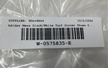 Load image into Gallery viewer, Adidas Mens Goletto VI TF BB0585 Black White Turf Soccer Cleats Size 11.5