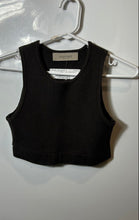 Load image into Gallery viewer, Fear Of God Essentials Womens Brown Sleeveless Knitted Cropped Tank Top Size M