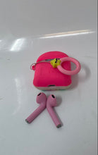 Load image into Gallery viewer, Unbranded Pink Wireless Earbuds With Keychain Charging Case Not Tested