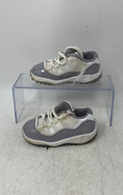 Load image into Gallery viewer, Nike Kids Air Jordan 11 Retro Low 505836-140 White Gray Sneakers Shoes Size 7C