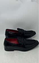 Load image into Gallery viewer, Bruno Marc Mens Black Leather Slip-On Almond Toe Loafer Shoes Size 8.5