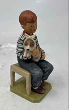 Load image into Gallery viewer, Norman Rockwell Boy At The Vets Saturday Evening Post 1962 Porcelain Figurine