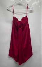 Load image into Gallery viewer, BCBGMaxazria Womens Dark Red Strapless Sleeveless Back Zip Short Mini Dress Sz 6