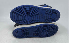 Load image into Gallery viewer, Nike Kids Court Borough Mid 2 Blue Black Lace-Up High Top Sneaker Shoes Size 3Y