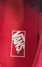 Load image into Gallery viewer, Vans Boys Atwood 500714 Red Round Toe Low Top Lace-Up Tennis Shoes Size 7