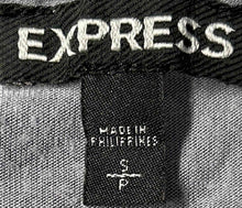 Load image into Gallery viewer, Express Womens Gray Sleeveless Round Neck Regular Fit Tunic Blouse Top Size S