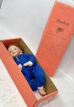 Load image into Gallery viewer, Bradley's #11846 Blue Outfit Brown Hair Collectible Porcelain Doll In Box