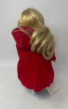 Load image into Gallery viewer, Vintage Bradley's Collectible Dolls Blonde Hair Porcelain Doll In Dress With Tag
