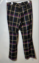 Load image into Gallery viewer, 7th Avenue New York Company Womens Multicolor Print Plaid Ankle Pants Size 10