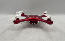 Load image into Gallery viewer, Syma Red White HD Camera Remote Control Quadcopter Drone Not Tested