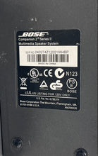 Load image into Gallery viewer, Bose Companion 2 Series II Multimedia Speaker System With Cables Not Tested