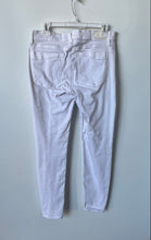 Load image into Gallery viewer, Express Womens White Mid Rise Pockets Skinny Leg Jeans Size 10