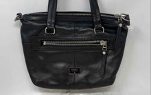 Load image into Gallery viewer, Fossil Womens Dawson Black Leather Double Handle Crossbody Strap Satchel Bag