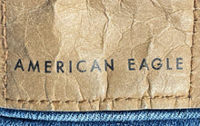 Load image into Gallery viewer, American Eagle Outfitters Womens Blue Distressed Ripped Skinny Leg Jeans Size 0