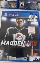 Load image into Gallery viewer, Lot Of 3 Pieces EA Sports PlayStation 4 Madden NFL 16 & 18 Play Video Games