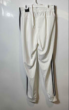 Load image into Gallery viewer, Adidas Womens White Drawstring Full Length Tapered Leg Track Pants Size S W/ Tag