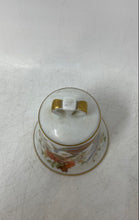 Load image into Gallery viewer, Antique The Danbury Mint Floral & Bird Gold Trim Decorative Porcelain Bell