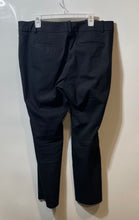 Load image into Gallery viewer, Ann Taylor Womens Black Regular Fit Flat Front Straight Leg Dress Pants Size 14P