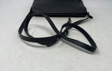 Load image into Gallery viewer, Defining Movement Womens Black Leather Inner Pockets Adjustable Crossbody Bag