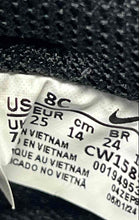 Load image into Gallery viewer, Nike Kids Dunk Low CW1589-100 Black White Low Top Slip-On Sneaker Shoes Size 8C